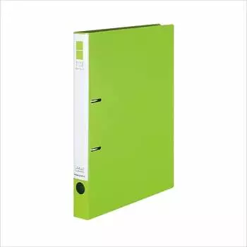 KOKUYO File Ring File Slim Style PP Sheet Cover A4 Yellow Green F-URF430YG