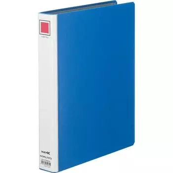 KOKUYO File Tube File K2 Double Opening A4 Vertical Holds 300 Sheets 2 Holes Blue K2F-ETB630B