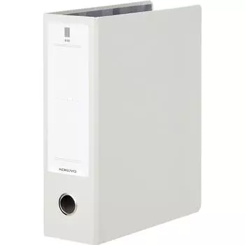 KOKUYO File Tube File NEOS A4 80mm 2 Holes Off White F-NE680W