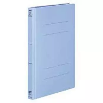 KOKUYO flat 328129011PP wide A4 length 25mm 250 sheets capacity 2 holes blue 10 books set F-HW10B синий