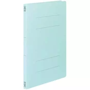KOKUYO Flat File, Paper Cover, Resin Binding, 2 Holes, B4, Holds 150 Sheets, Blue, Fu-V14B