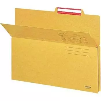 KOKUYO folder CF A4 10 sheets carry-out жёлтый