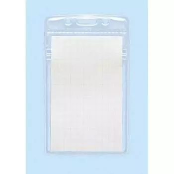 KOKUYO Футляр для бейджей на 50 штук с вертикальной молнией для визиток и удостоверений личности