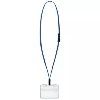 KOKUYO Hanging Name Tag Set Ido Plus Protect Business Card Size Blue Nuff-SP180B