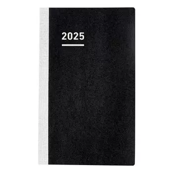 KOKUYO Jibun Notebook Biz mini 2025 DIARY Refill Monthly Weekly B6 Slim Starts in December 2024 Ni-JBRM-25 чёрный