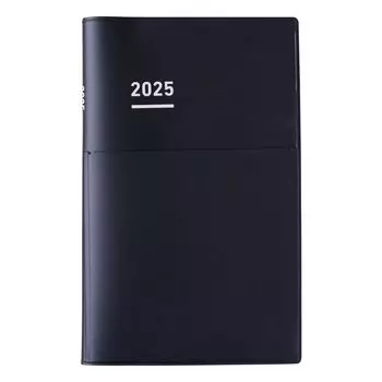 KOKUYO Jibun Notebook Biz Notebook 2025 Monthly Weekly A5 Slim Matte Black поступит в продажу в декабре 2024 года Ni-JB1D-25