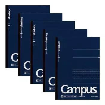 Kokuyo Kokuyo Note Campus Note Adult Campus Dotters B5 50 листов 5 томов в упаковке № 105bt Dbx5set