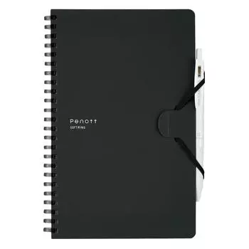 Kokuyo Kokuyo Note Мягкое кольцо Penott A5 MoDifieD 5 мм Plan Black Sp137s5 D