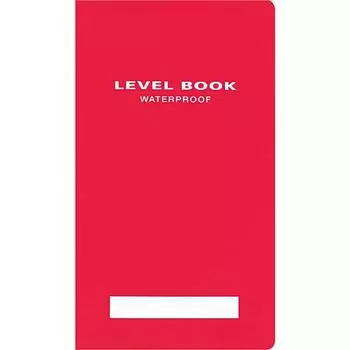 Kokuyo Kokuyo Note Survey Field Яркий цветной водостойкий полипропиленовый чехол 30 листов красный C Y31r