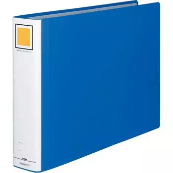 KOKUYO KOKUYO Tube File Eco Twin R A3 Horizontal 60mm Binding 2 Holes Blue Fu-RT663B