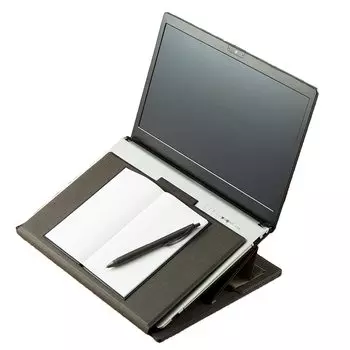 KOKUYO Laptop Stand Compatible with Inch Laptop BIZRACK Gray 13.3 EAM-BRST10M