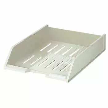 KOKUYO Letter Case Stacking Tray A4 Gray DT-40NM