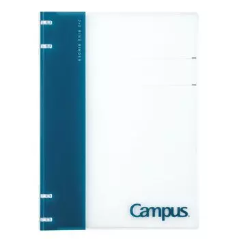 KOKUYO Loose Leaf Binder B5 Campus Binder that can be used like a notebook 26 holes Navy NP704DB -