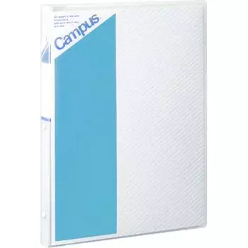 KOKUYO Loose Leaf Binder Campus A4 30 Holes Up to 100 Sheets Blue Ru-152B