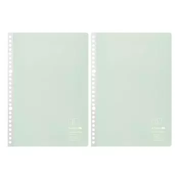 KOKUYO Loose Leaf KOKUYO ME B5 B в линейку 6 мм 50 штук Fragile Mint 2 книги набор KME-LP936B-LGX2SET