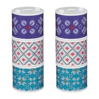 KOKUYO Малярная лента, катушечная лента, трикотажная, набор из 3 штук, 2 шт. T-B1115-10-3SX2SET