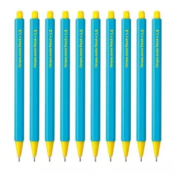 KOKUYO Mechanical Pencil Campus Junior Pencil Blue Set of 10 1.3mm PS-C101B-1PX10