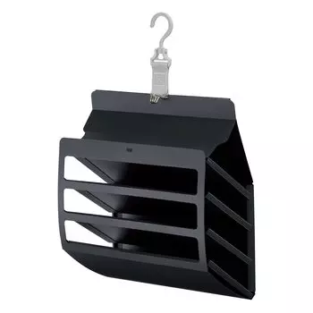 KOKUYO Настенный карман для быстрого доступа и извлечения документов и каталогов, 3 кармана, черный, F-KPL30-2