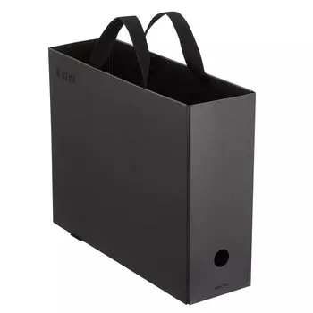 KOKUYO NEOS Carry Box для аккуратного хранения A4 черный A4P-NELFM-D