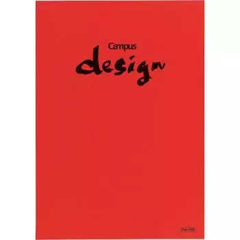 KOKUYO Note Campus Design Note 3 мм Сетка A4 Красный Yosa-10R красный