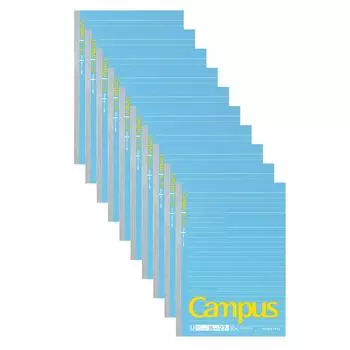 KOKUYO Note Campus Note 6 точек 30 листов 10 книг набор Нет. (Полу-B5) U-образный No-D3UTNX10