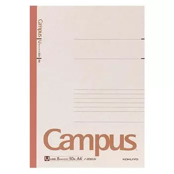 KOKUYO Note Campus Note A4 толстые в линейку 50 листов No-205UN
