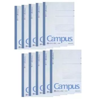 KOKUYO Note Campus Note A5 B-линовка 50 листов 10 книг набор No-105BNX10