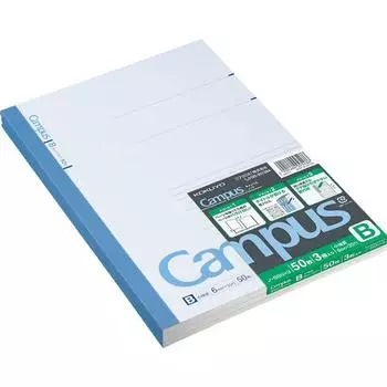 KOKUYO Note Campus Note B5 50 листов в линейку B 3-тетрадь No-5BX3