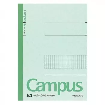 Kokuyo Note Campus Note B5 5 мм План 30 листов № 13s5