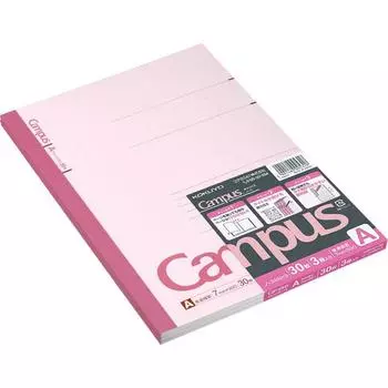 KOKUYO Note Campus Note B5 A-линованная 30 листов 3-х томная упаковка No-3AX3