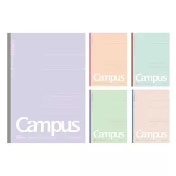 KOKUYO Note Campus Note B5 Dot B Ruled Limited Mineral Color 5 цветов в упаковке No-3CBTN-L37X5