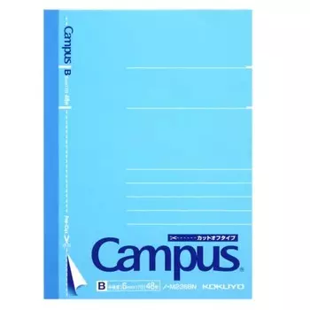 KOKUYO Note Campus Note Cutoff Type B7 B линованная 48 листов No-M236BN
