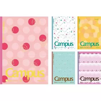 KOKUYO Note Campus Note Limited 31 Мороженое 5 цветов Упаковка с пунктирной линией No-3CATN-L18X5