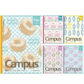 KOKUYO Note Campus Note Limited Missed Classic 5 Books A-lined Dotted No-3CATN-L19X5