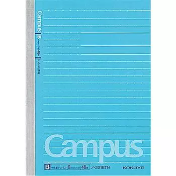 KOKUYO Note Campus Note, пунктирная линейка, формат A6 B, 48 листов, № 221BTN