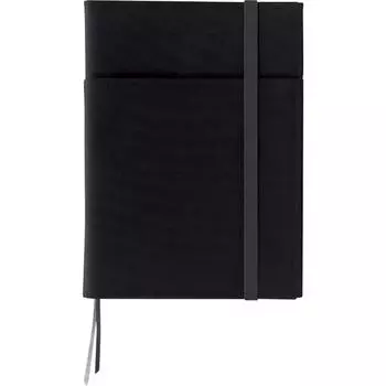 KOKUYO Note Cover Notebook Systemic Ring Note Compatible Black A5 B Lined 50 Sheets No-685B-D