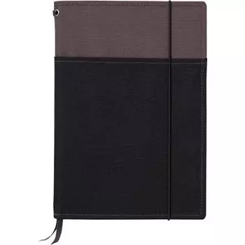 KOKUYO Note Cover Systemic A5 40 листов Серый/Черный А-линовка No-655A-1