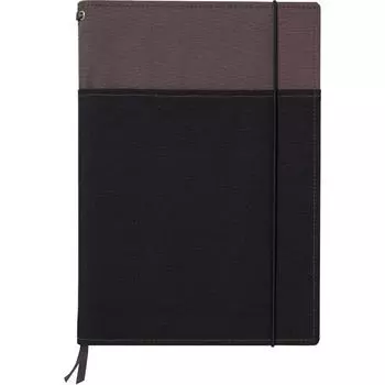 KOKUYO Note Cover Systemic B5 40 sheets Gray/Black A-lined No-653A-1
