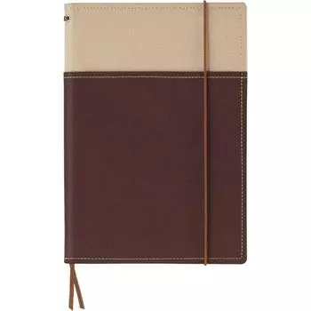 KOKUYO Note Note Cover Systemic A5 Brown 40 sheets A-lined No-655A-3