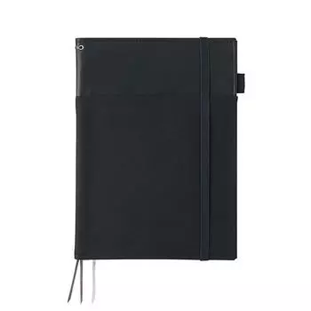KOKUYO Note Note Cover Systemic Ring Note Compatible B5 Leather Style Black 40 Pieces No-V683B-D