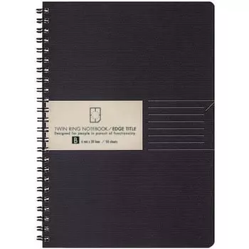 KOKUYO Note Ring Note Edge Title B Линованная A5 50 листов Su-TJ105B Набор из 5 книг