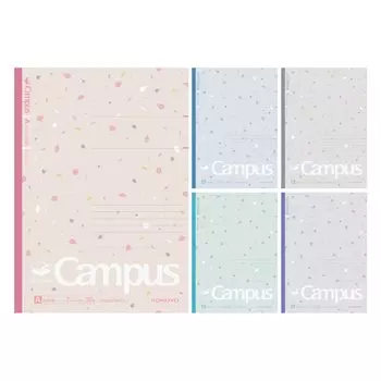 KOKUYO Note Smart Campus Limited B5 Dot 5 Color Pack Sheer Stone A-lined No-GS3CWAT-L1X5 A-lined (7мм)