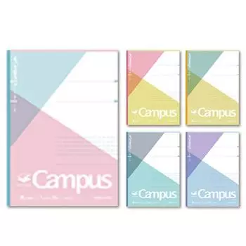 Kokuyo Note Smart Campus Limited B5 Dots B5 Clear Pastel 5 Volume Pack No Gs3cbt L5x5