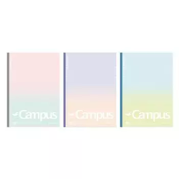 KOKUYO Note Smart Canvas B5 Dot A Ruled Limited Souffle Tone 3 Color Pack NO-GS3CWAT-L2X3