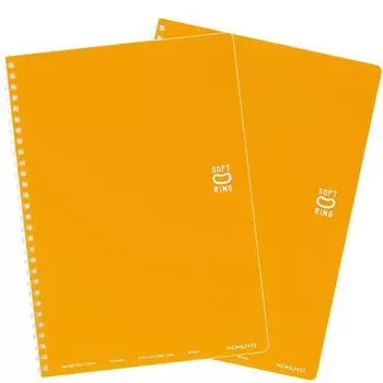 KOKUYO Note Soft Ring 2 Books 40 Листов Точка Линовка Полу-B5 Su-SV301BT-YRX2