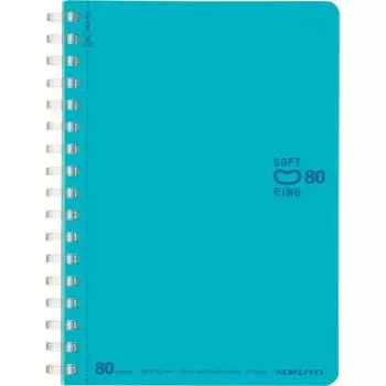 Kokuyo Note Soft Ring Dots Ba6 80 листов светло-голубой Sv358bt Lb