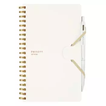 KOKUYO Note Soft Ring Note Penott B6 Деформированная 5 мм сетка Белый Su-SP147S5-W