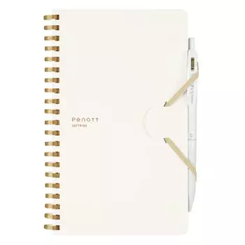 KOKUYO Note Soft Ring Note Penott B6 Деформированная 5 мм сетка Белый Su-SP147S5-W