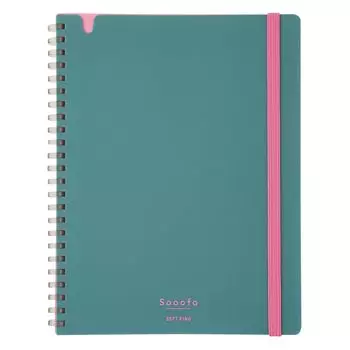 KOKUYO Note Soft Ring Note Sooofa A5 Deformed 4mm Grid Green S-SV738S4-L1G