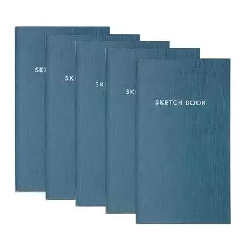 Kokuyo Note Yajang Sketch 3 мм Room Grayish Blue 5 Volume Set 3 y7bx5Set